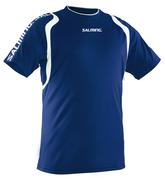 Salming Rex Tee - Navy/White